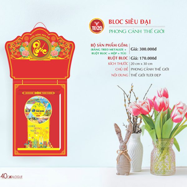 TD20 - bloc 20x30 phong canh the gioi